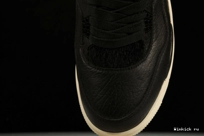 4 Retro Black Hair Pony Jordan 0727